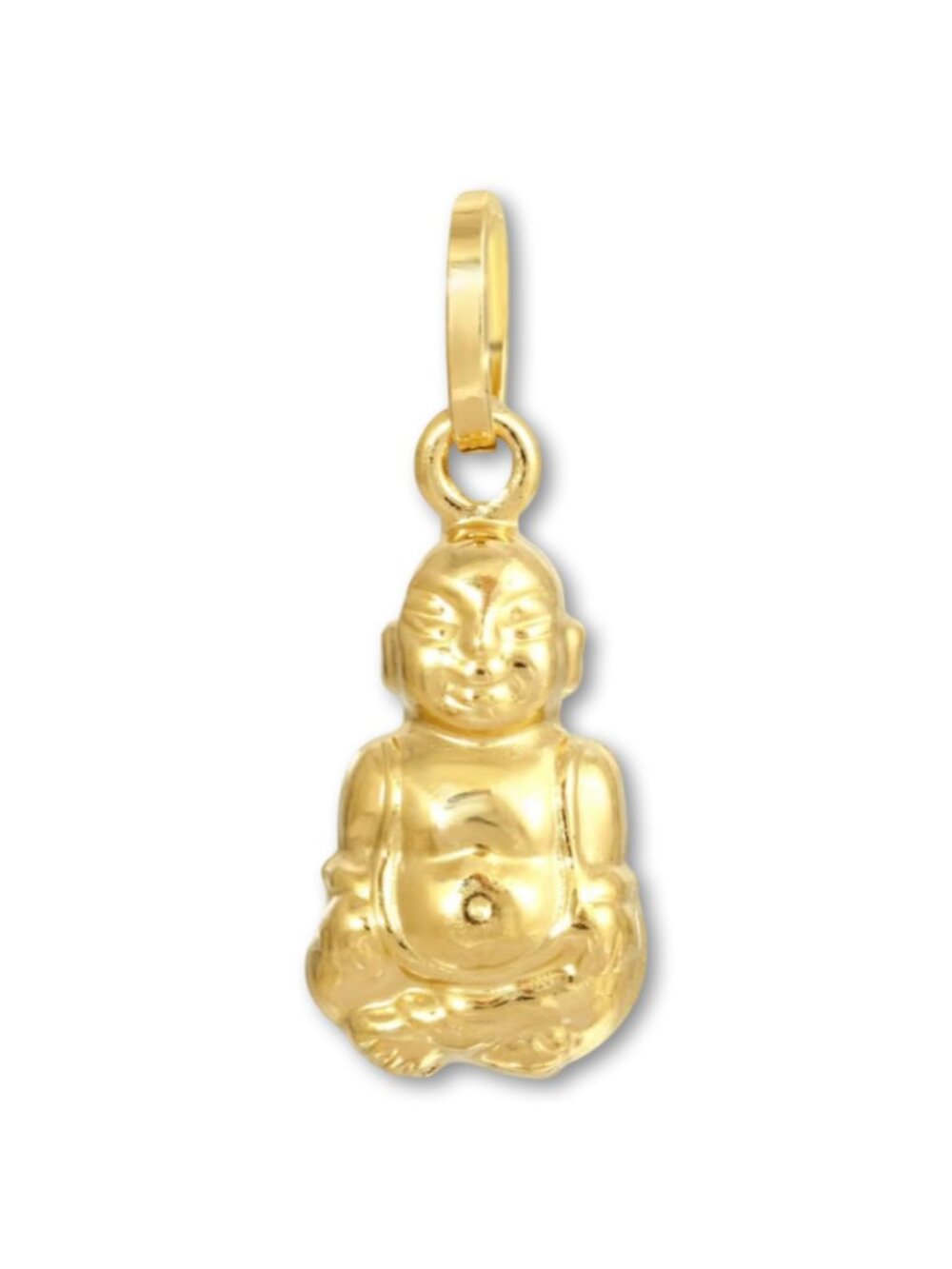 14K Gold Buddha Charm | Spiritual Pendant By Tehrani Jewelry